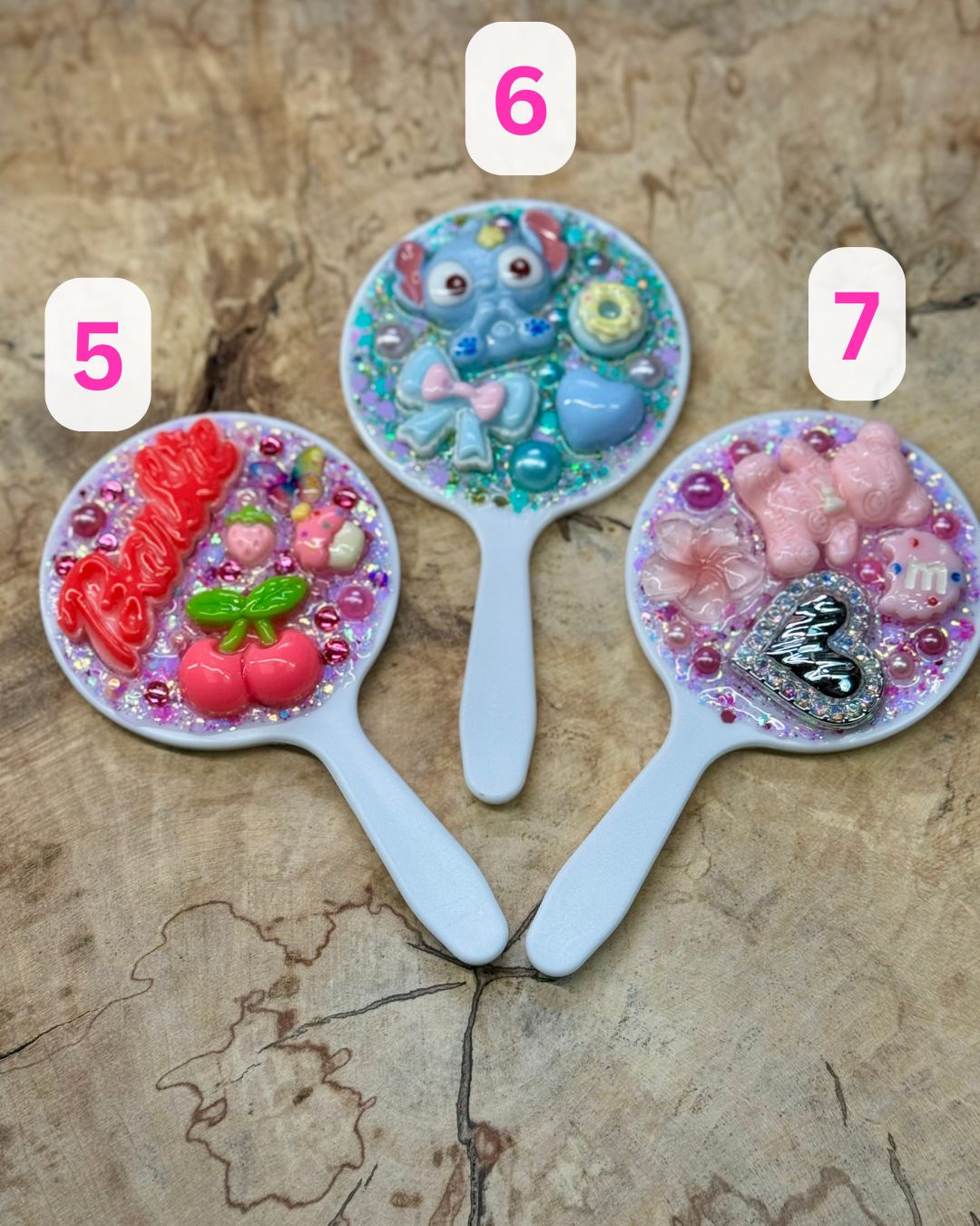mini pre made mirrors