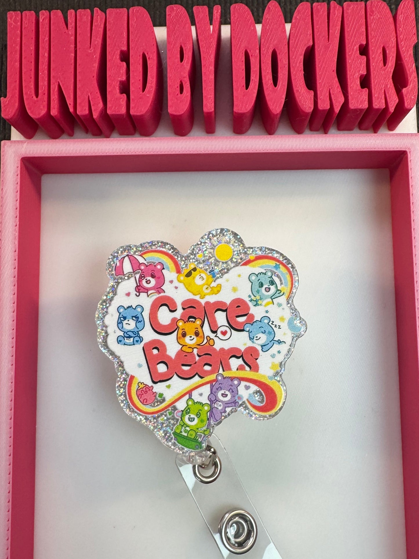 Acrylic badge reel various designs