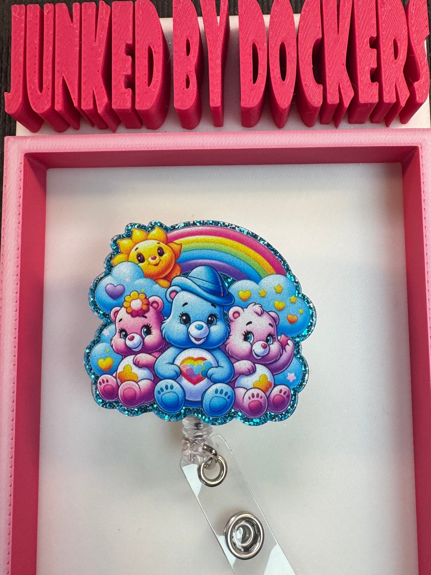 Acrylic badge reel various designs