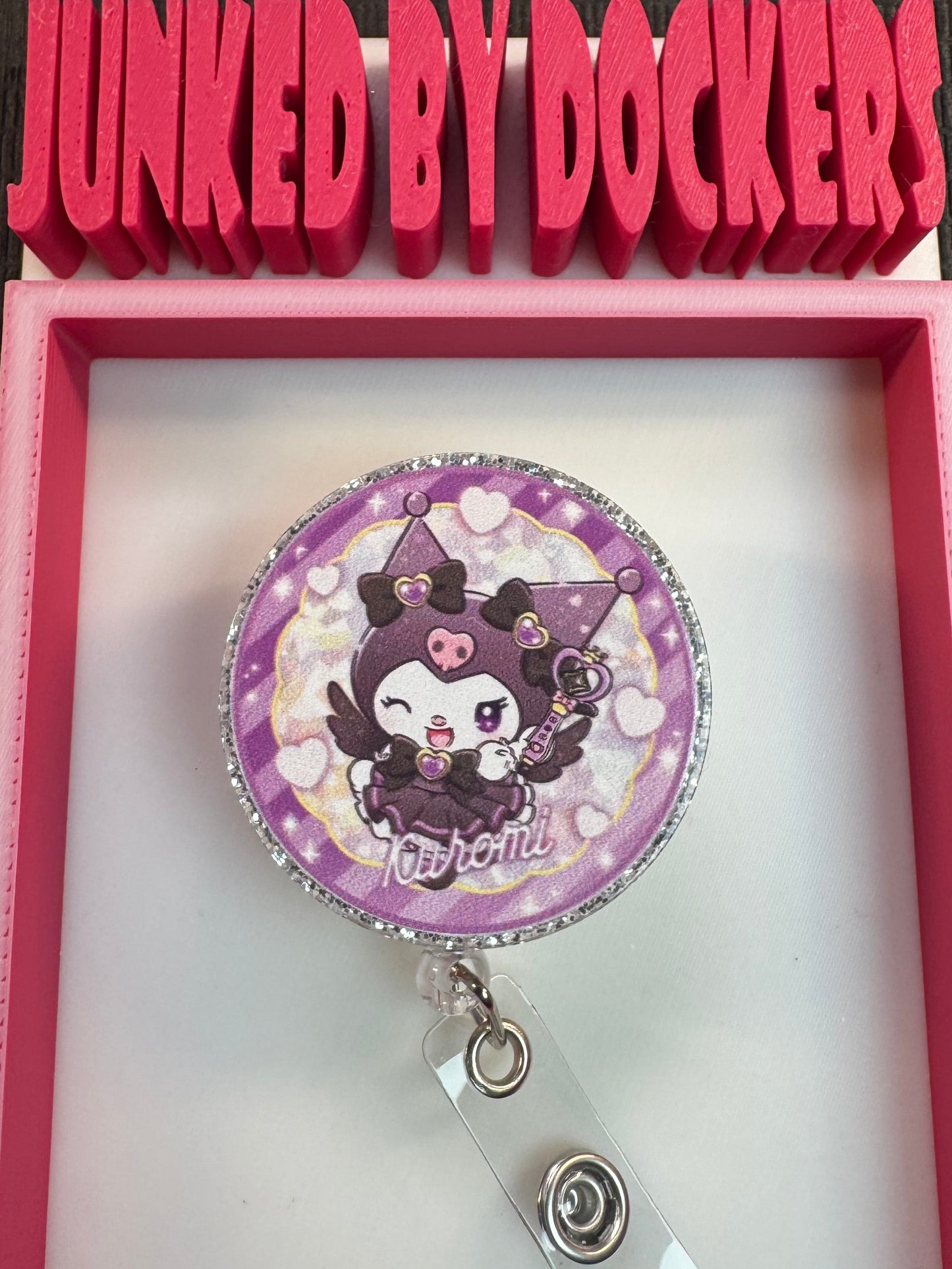 Acrylic badge reel various designs