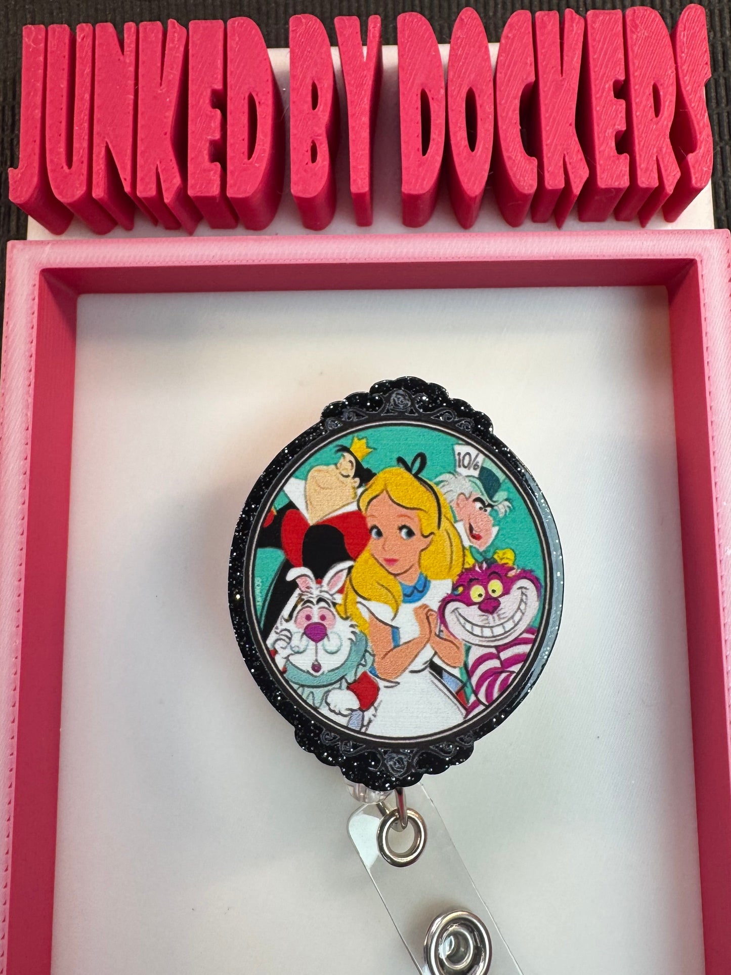 Acrylic badge reel various designs